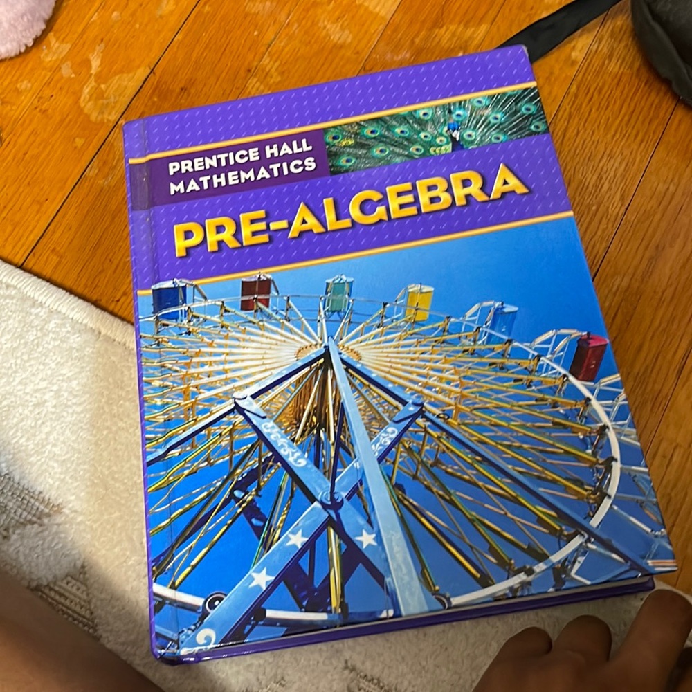 Prentice Hall Mathematics: Pre-Algebra Textbook